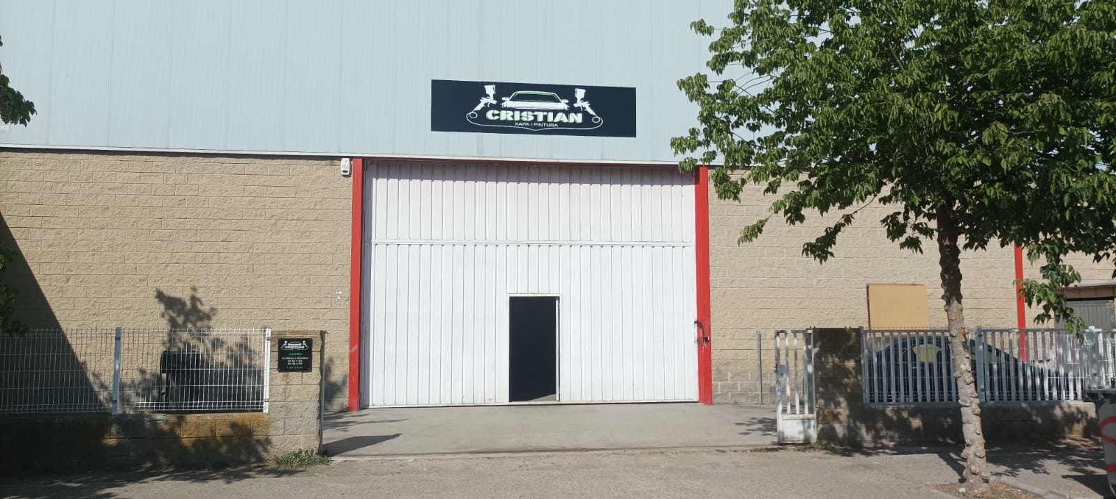 Xapa i pintura Cristian